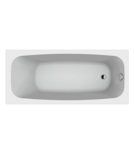 Ванна акриловая прямоугольная ALBA SPA SEVILLA 180х80см без ножек 438x503 в Материке