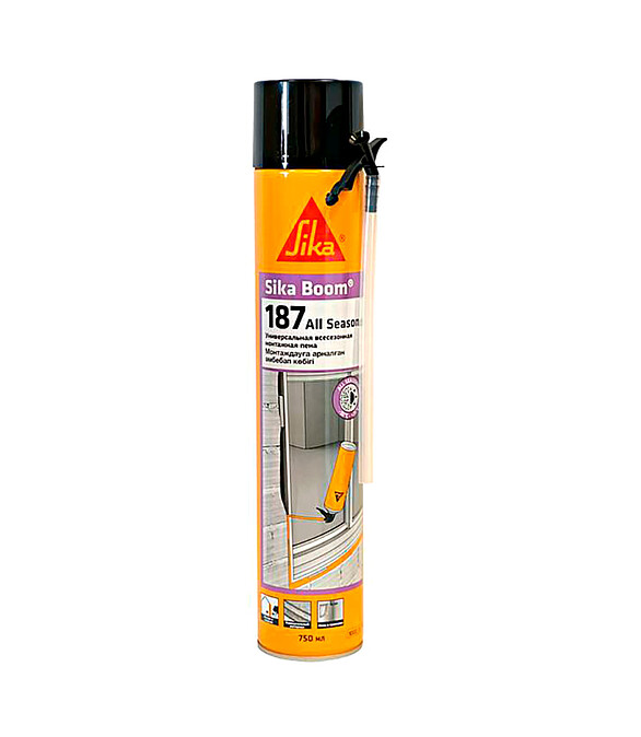 Пена монтажная Sika Boom 187 All Seasons всесезонная, 750мл 586x674 Пена монтажная Sika Boom 187 All Seasons всесезонная, 750мл 586x674 в Материке