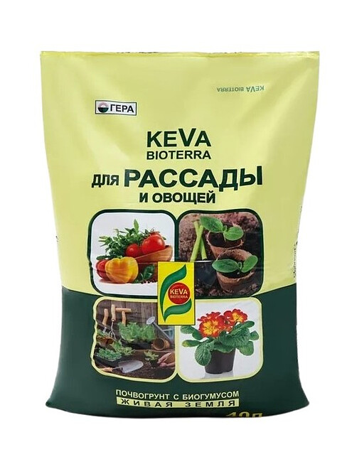 Грунт KEVA BIOTERRA для рассады и овощей (40л) 495x660 Грунт KEVA BIOTERRA для рассады и овощей (40л) 495x660 в Материке