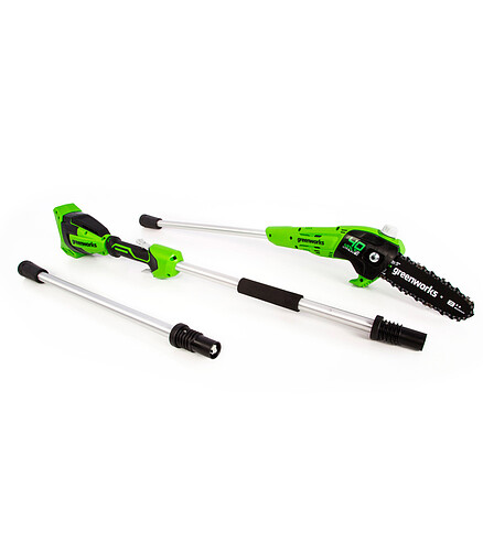 Высоторез без аккум. GREENWORKS G40PSF 40В 438x503 в Материке - Вариант 2