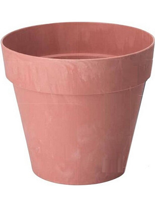 Горшок IBIZA beton (22х19,4см) пластик кирпичный 4175-083 238x286 в Материке