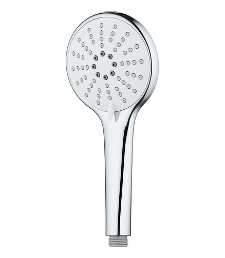 Лейка для душа ESKO SSP753 d110мм 3 функции форсунки Self-Clean Device 438x503 в Материке