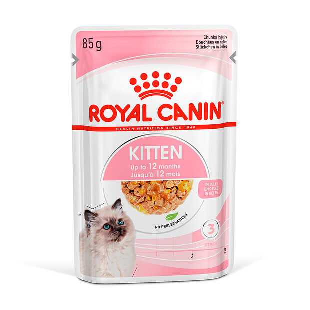 Корм для котят кусочки в желе Kitten Instinctive in Jelly (85г) Royal Canin