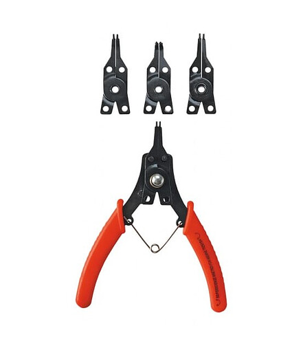 Набор щипцов д/стопорных колец TOP TOOLS 4шт. 438x503 в Материке