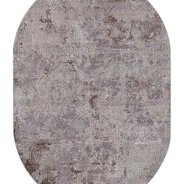 Ковер ARMINA 03851C Grey/Brown 200*290, овал