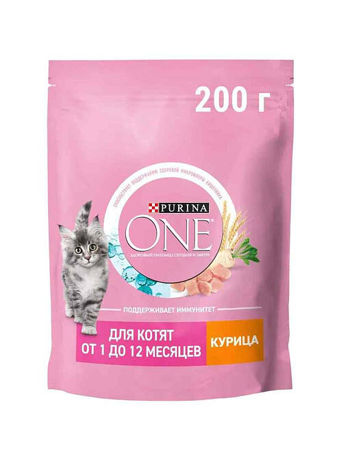 Корм для котят Purina ONE c высоким содержанием курицы и злаками (0,2кг) 495x660 Корм для котят Purina ONE c высоким содержанием курицы и злаками (0,2кг) 495x660 в Материке