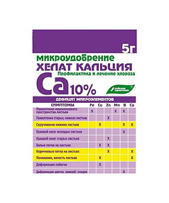 Микроудобрение Хелат кальция 10% (5г)