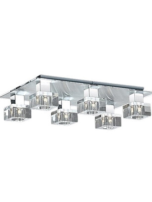Светильник потолочный Ozcan 6045-6 Delos G9 40W мат. хром 238x286 в Материке