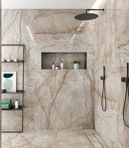 Керамогранит Geotiles SONANTE 60х120 см 1,44 м2 цвет perla 438x503 в Материке