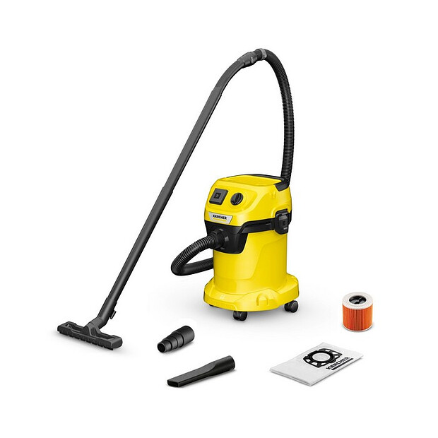 Пылесос хозяйственный KARCHER WD3P V-17/4/20 1кВт