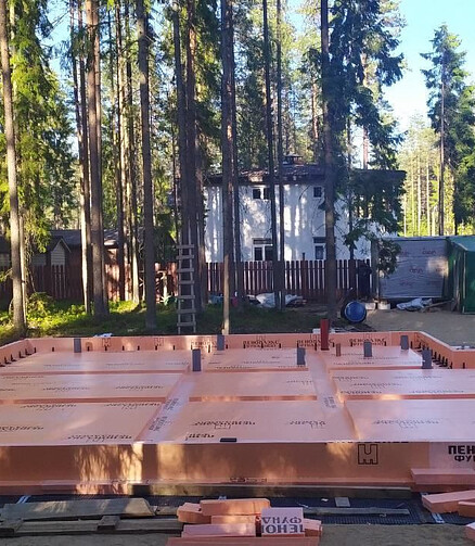 Плита XPS ПЕНОПЛЭКС ФУНДАМЕНТ 50х585х1185 Т-15 (7шт;4.85м2;0.2429м3) 438x503 в Материке - Вариант 2