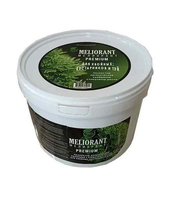 Удобрение для хвойных, туй и кустарников МЕЛИОРАНТ (1,85кг) 586x674 Удобрение для хвойных, туй и кустарников МЕЛИОРАНТ (1,85кг) 586x674 в Материке