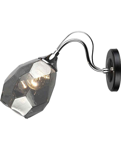 Бра IMEX MD.4209-1-W CH+BK 60W/E27 495x660 Бра IMEX MD.4209-1-W CH+BK 60W/E27 495x660 в Материке