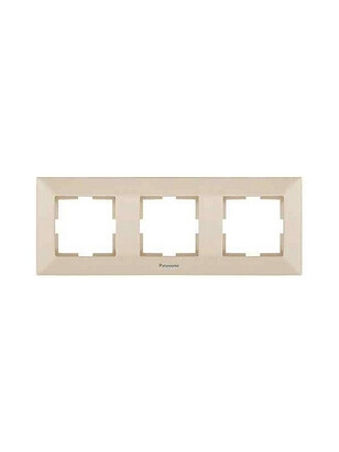 Рамка Panasonic ARKEDIA 3мест. крем 238x286 в Материке