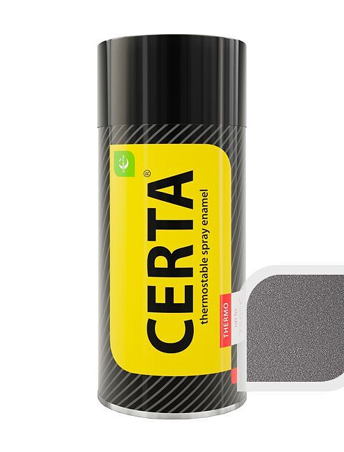 Эмаль аэроз. CERTA термостойкая графит (700С), 520мл 495x660 Эмаль аэроз. CERTA термостойкая графит (700С), 520мл 495x660 в Материке