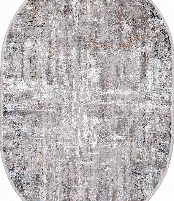 Ковер MODA A0076 Acik Gri 194*290, овал 586x674 Ковер MODA A0076 Acik Gri 194*290, овал 586x674 в Материке