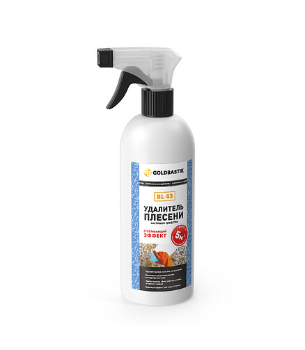 Удалитель плесени GOLDBASTIK BL 43 PROSEPT FUNGI CLEAN, 0,5л 438x503 в Материке