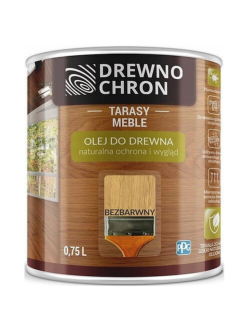 Масло DREWNOCHRON Olej do drewna бесцветный, 0,75л 495x660 Масло DREWNOCHRON Olej do drewna бесцветный, 0,75л 495x660 в Материке