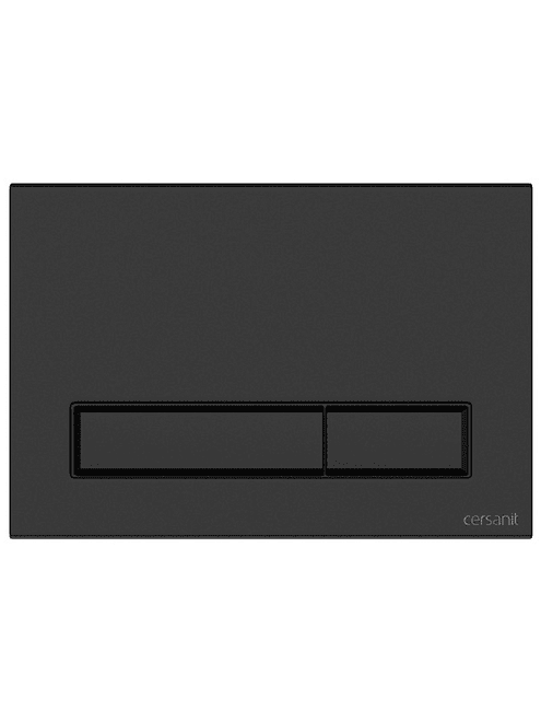 Кнопка смыва BLICK черн.мат. пластик (для инсталляции VECTOR и LINK PRO) 495x660 в Материке