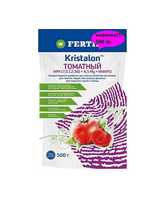 Удобрение FERTIKA Кристалон Томатный, минеральное (500г)