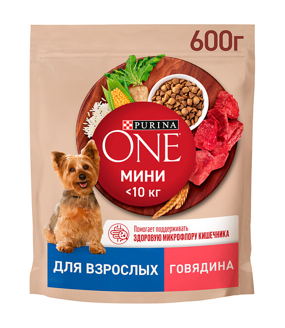 Корм для собак Purina One Мини с выс. содерж. говядина, рис (0,6кг) 586x674 Корм для собак Purina One Мини с выс. содерж. говядина, рис (0,6кг) 586x674 в Материке