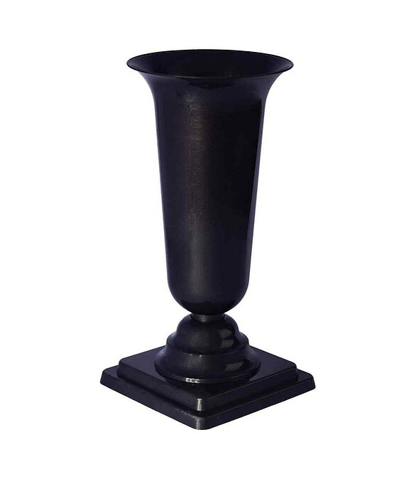 Вазон для цветов DAMA (19,7х40см) пластик графитовый с подставкой 1063-025 586x674 Вазон для цветов DAMA (19,7х40см) пластик графитовый с подставкой 1063-025 586x674 в Материке