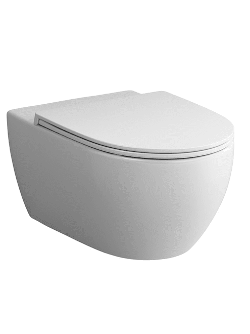 Унитаз AWE C111700WH FlashClean подвесной (без сиденья) 495x660 Унитаз AWE C111700WH FlashClean подвесной (без сиденья) 495x660 в Материке