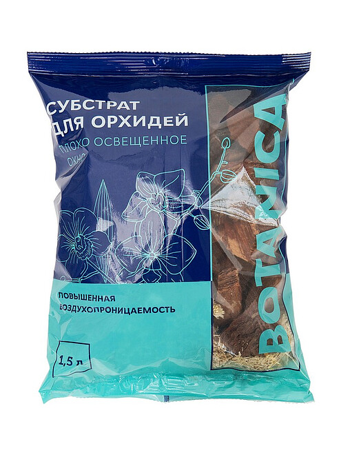 Субстрат для орхидей Botanica Плохо освещенное окно (1,5л) 495x660 Субстрат для орхидей Botanica Плохо освещенное окно (1,5л) 495x660 в Материке