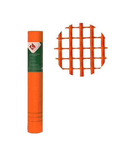 Стеклосетка 5х5; 1x50м, Оранжевая 438x503 в Материке