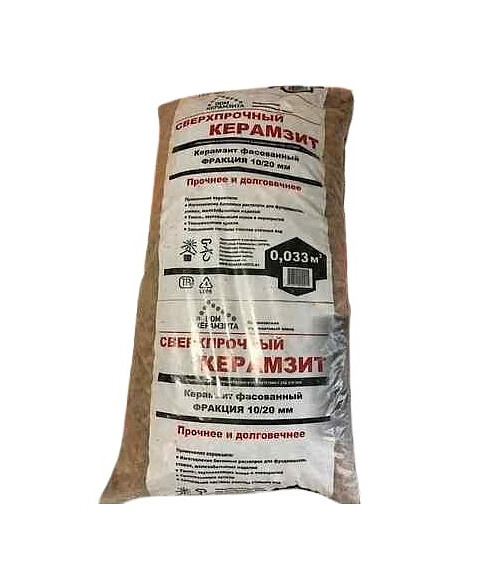 Керамзит фракции 10/20 пакет 0,033м2 495x660 Керамзит фракции 10/20 пакет 0,033м2 495x660 в Материке