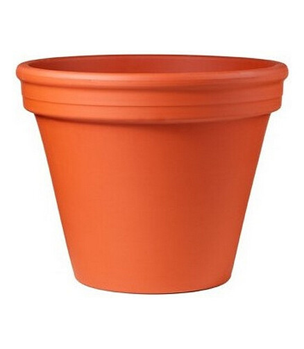 Горшок NATUR Prosta (34x26,7см) терракота кирпичный T-001-001-30-P 438x503 в Материке