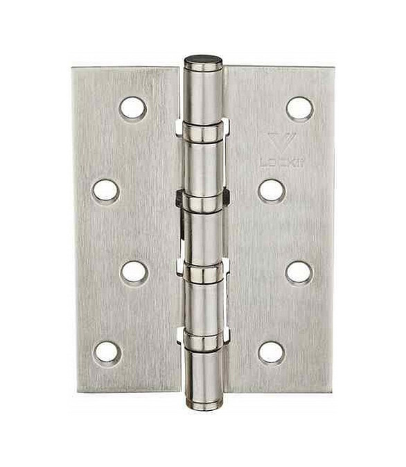 Петля дверная врезная универсальная LOCKIT 100*75 SN, мат.хром (уп=2шт) 586x674 Петля дверная врезная универсальная LOCKIT 100*75 SN, мат.хром (уп=2шт) 586x674 в Материке
