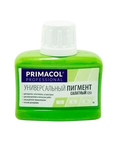 Краситель Primacol 25 Салатный, 80мл 495x660 Краситель Primacol 25 Салатный, 80мл 495x660 в Материке