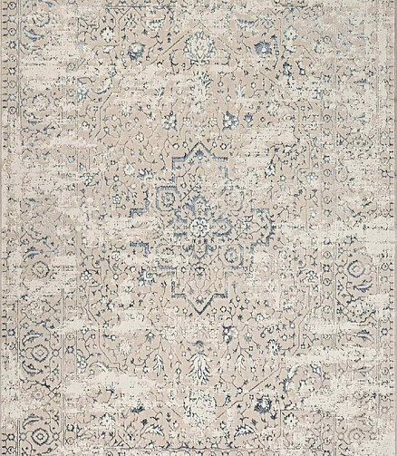 Ковер MIKONOS F584AH Cream/D.Blue 240*340 438x503 в Материке