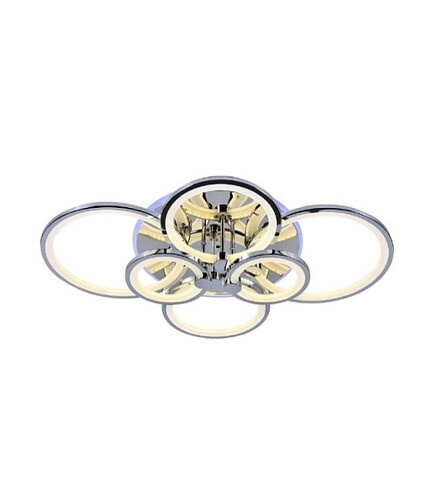 Светильник потолочный JX-8067/2+2 WH ML светодиод. 128W 438x503 в Материке