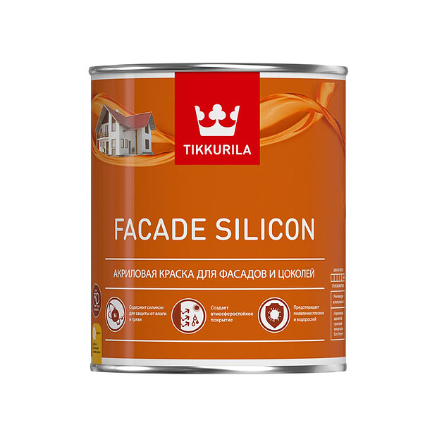 Краска Facade Silicon фасадная VVA гл/мат 0,9л