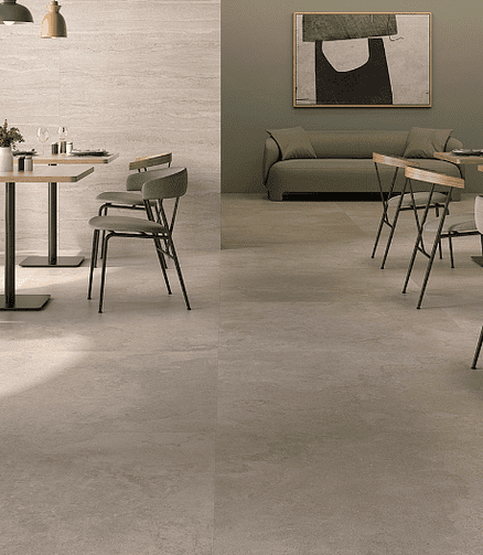 Керамогранит Geotiles VEIN HERMES 60х60 см 1,44 м2 цвет marfil 438x503 в Материке