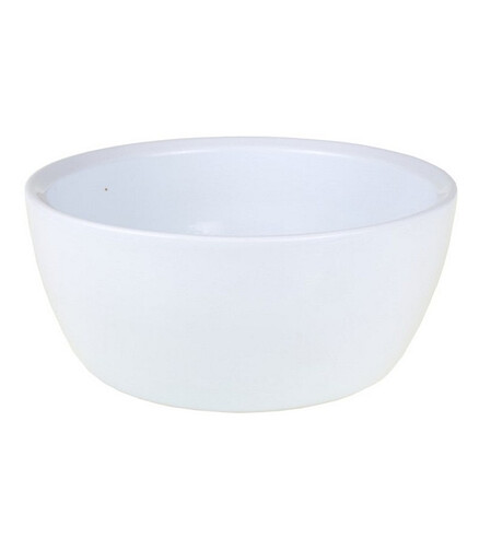 Кашпо MISA 203 (22,5x9,5см) керамика белый 20323/007 438x503 в Материке