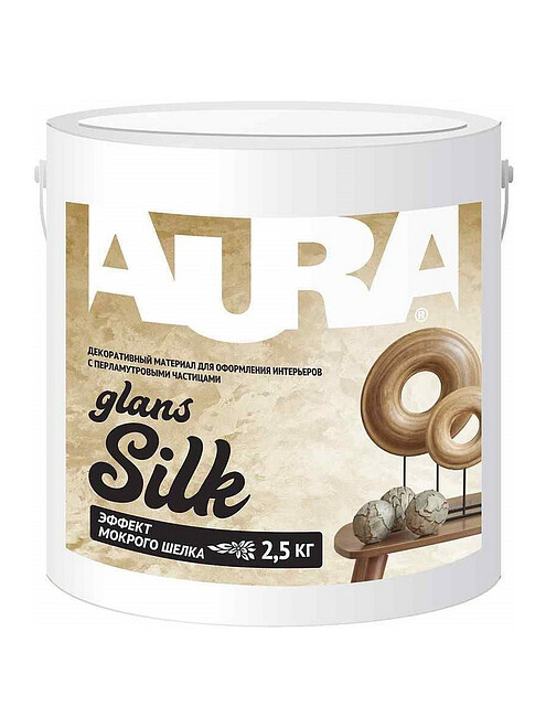 Материал декоративный Aura Silk Glans, 2,5кг 495x660 Материал декоративный Aura Silk Glans, 2,5кг 495x660 в Материке