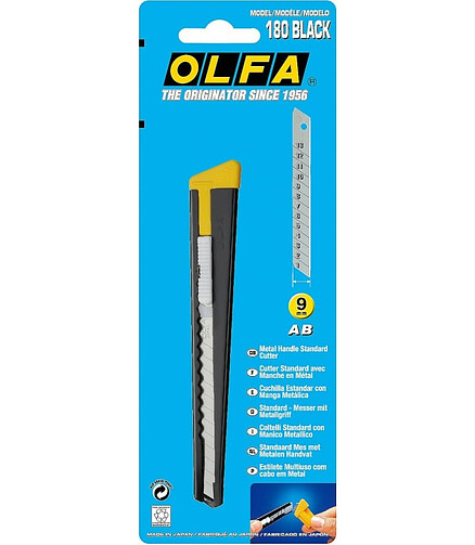 Нож сегм. OLFA 180-BLACK 9мм 438x503 в Материке - Вариант 3