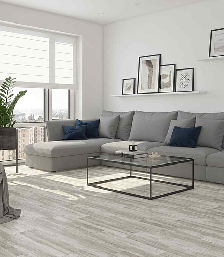 Керамогранит Cersanit ANTIQUEWOOD 18,5х59,8 см 1,216 м2 цвет серый 438x503 в Материке