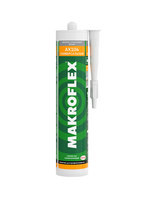Герметик MAKROFLEX AX 104 универсальный белый, 300мл 495x660 Герметик MAKROFLEX AX 104 универсальный белый, 300мл 495x660 в Материке