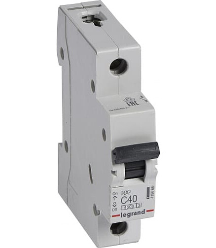 Выключатель автоматический LEGRAND RX3 1П 40A 438x503 в Материке - Вариант 2