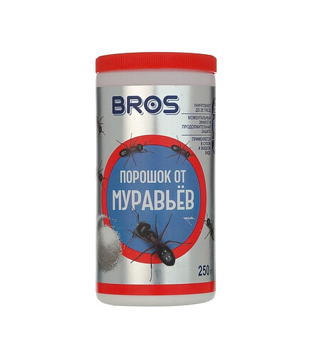 Средство Порошок от муравьев Bros, инсектицид (250г) 438x503 в Материке