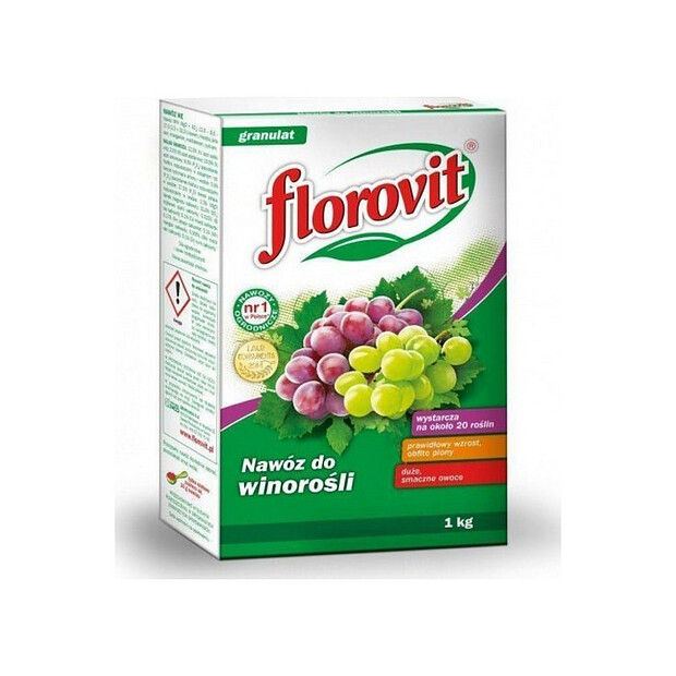 Удобрение для винограда FLOROVIT в гранулах (1кг)