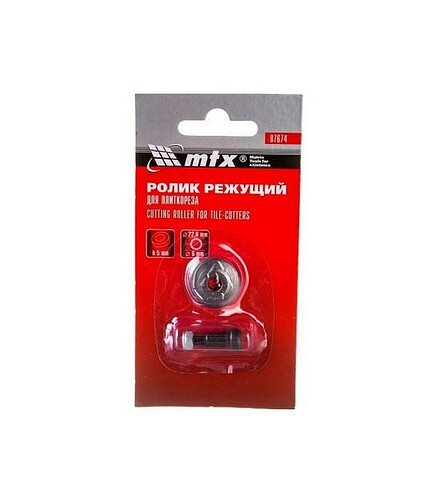 Ролик д/плиткореза MTX 87674 22х6х5мм 438x503 в Материке