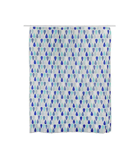 Штора для ванной комнаты PEVA MEADOW-2 180x200см с кольцами, 08352 438x503 в Материке