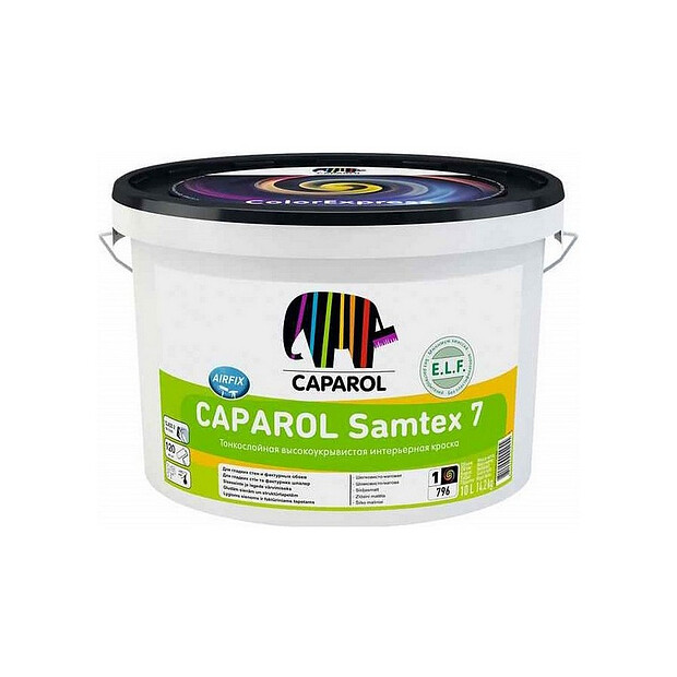 Краска CAPAROL Samtex 7 B1 матовая, 1,25л 620x620 в Материке