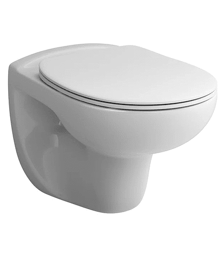 Унитаз SENSE C741700SC безободковый подвесной с сиденьем Duroplast Soft-Close 438x503 в Материке