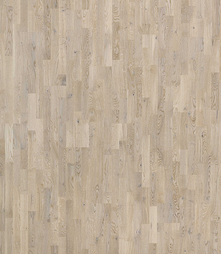 Паркет FOCUS FLOOR_KARELIA PROMO ДУБ SUNNY WHITE MATT 3-Strip 438x503 в Материке